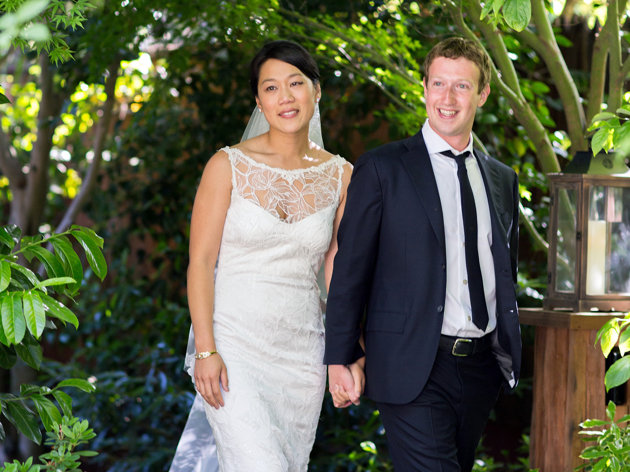 Facebook Mark Zuckerberg and Priscilla Chan Get Married